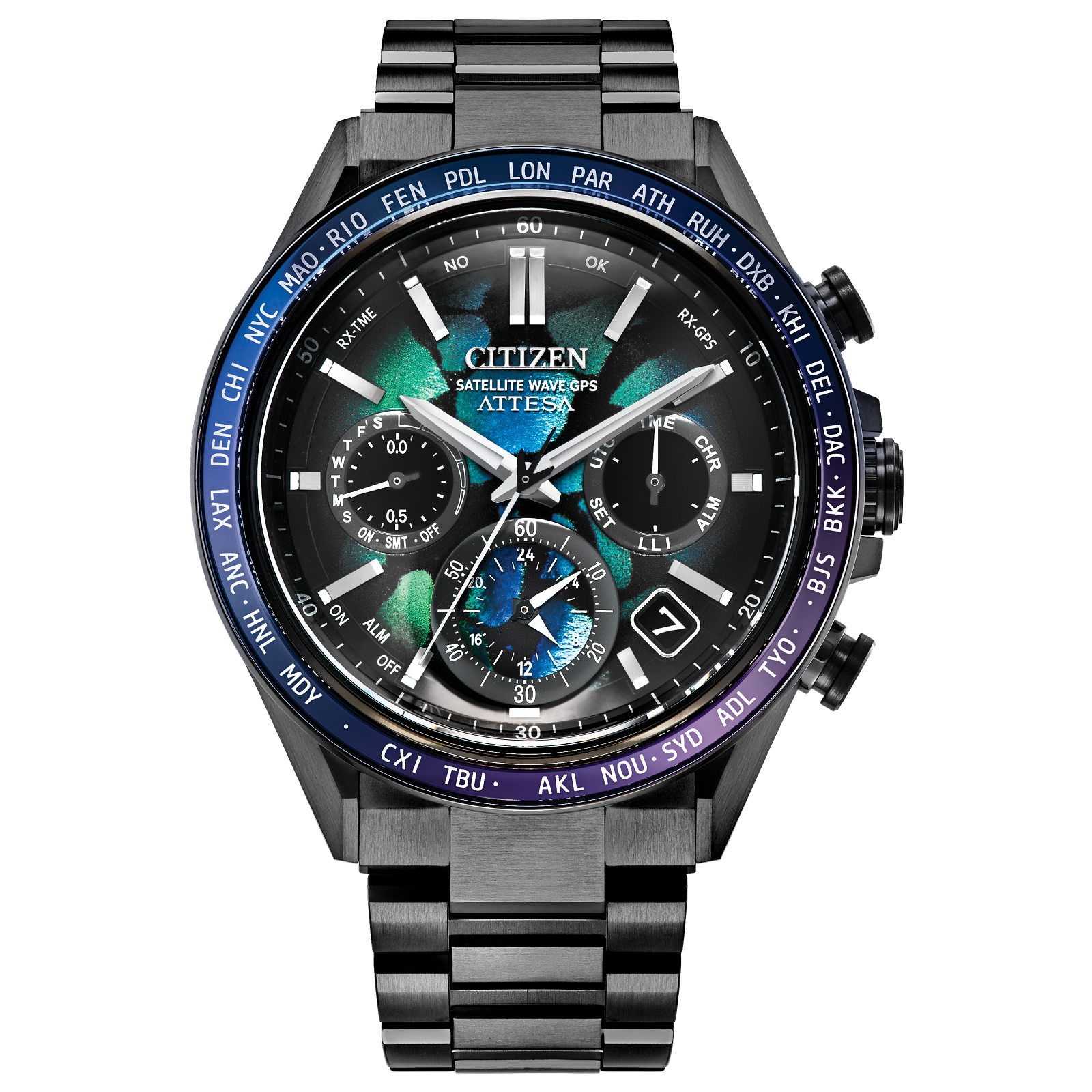 Orologio Citizen Satellite Waze Limited Edition ATTESA Layers of Time